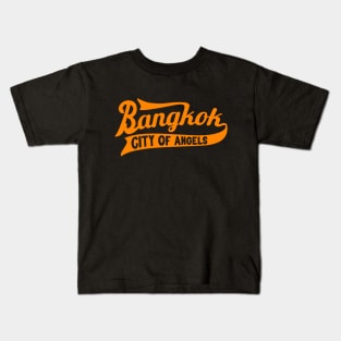 Stylish Bangkok Lettering Kids T-Shirt